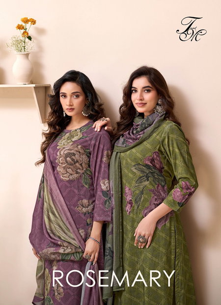 Rosemary By T&M Pure Corduroy Printed Dress Material Wholesale Shop In Surat